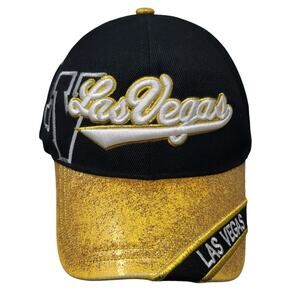Las Vegas Strapback Baseball Cap Multicolor OS Adjustable Embroidered Chelona